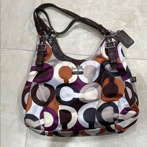 Coach Multicolor Patterned Women's Bag